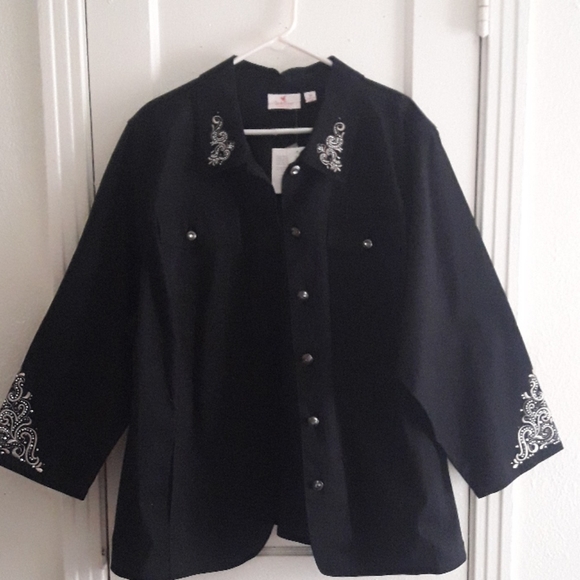 Quacker Factory Jackets & Blazers - 💘💘💘Quacker Factory Jacket 3XL🖤💘